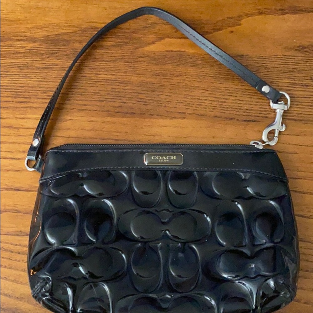 Coach binulag wristlet